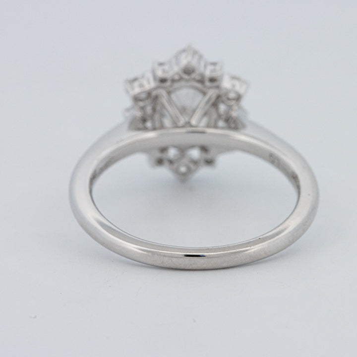 Bague "Calista" Ovale 1 CT (LG)