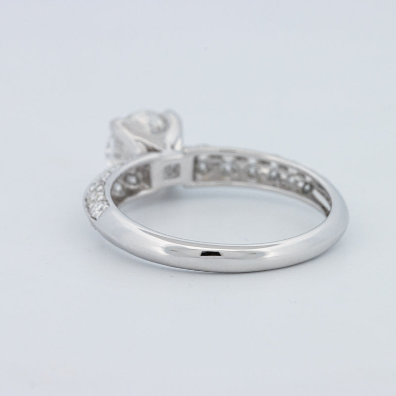 Round Cut Pavé Solitaire (LG)