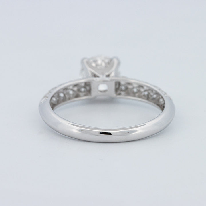 Round Cut Pavé Solitaire (LG)