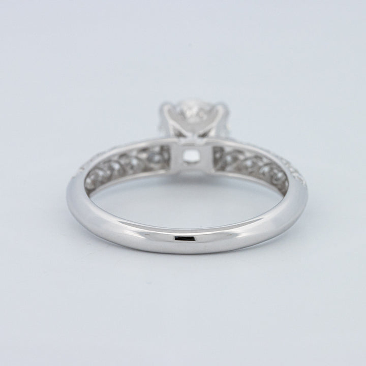 Round Cut Pavé Solitaire (LG)