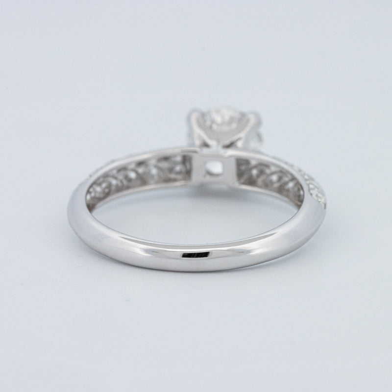 Round Cut Pavé Solitaire (LG)