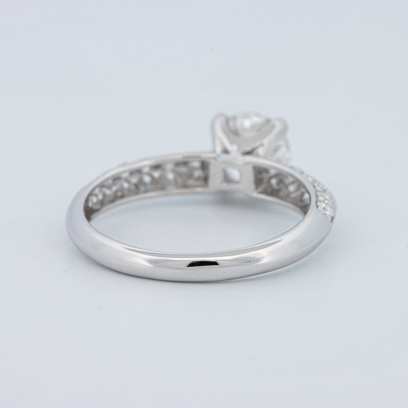 Round Cut Pavé Solitaire (LG)