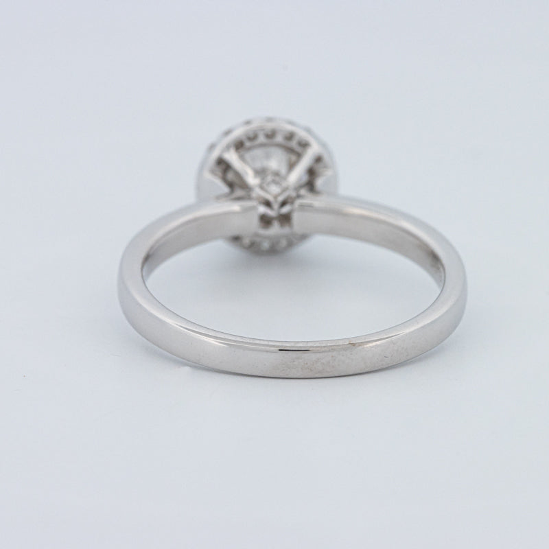 Round Cut Halo Solitaire (LG)