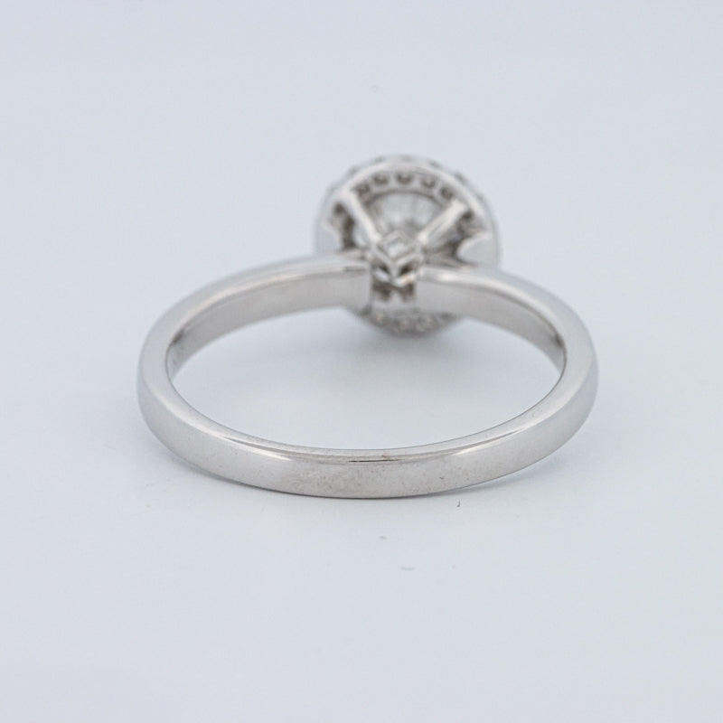 Round Cut Halo Solitaire (LG)