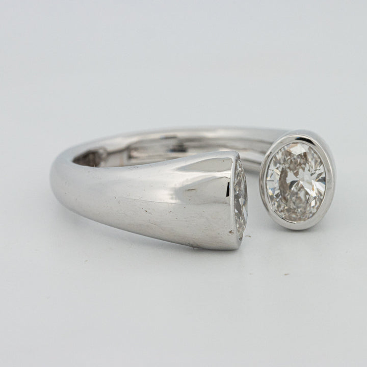 Bague Réflexion Ovale Chunky (LG)