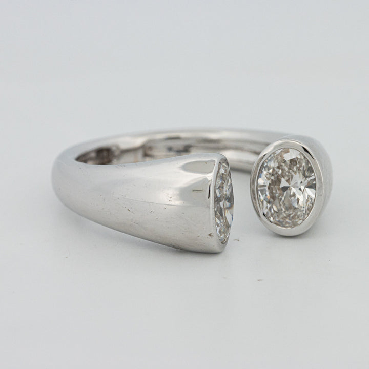 Bague Réflexion Ovale Chunky (LG)