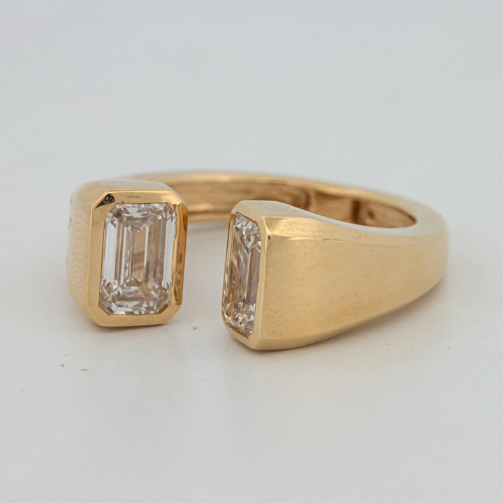 Bague Chunky Emerald Reflection (LG)