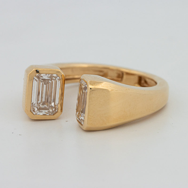 Bague Chunky Emerald Reflection (LG)