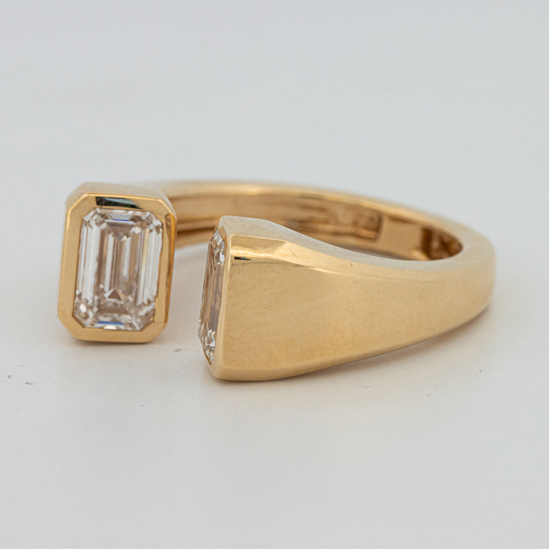 Bague Chunky Emerald Reflection (LG)