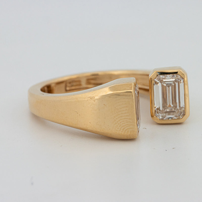 Bague Chunky Emerald Reflection (LG)