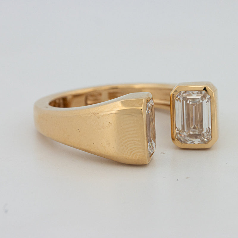 Bague Chunky Emerald Reflection (LG)