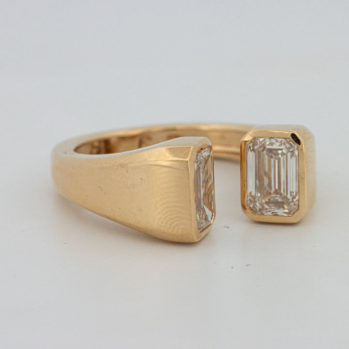 Bague Chunky Emerald Reflection (LG)