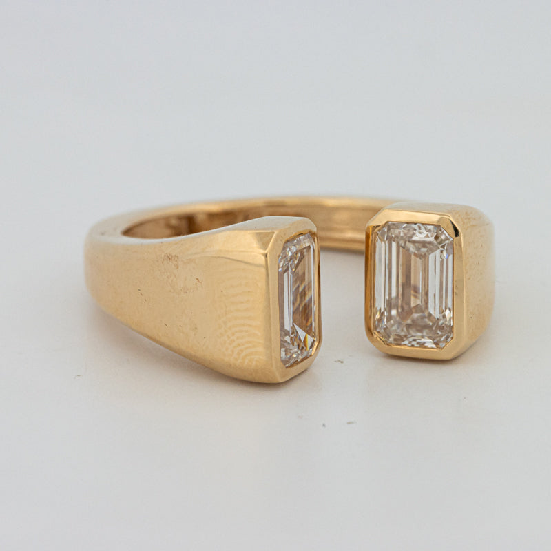 Bague Chunky Emerald Reflection (LG)