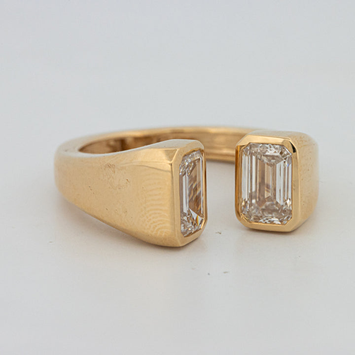 Bague Chunky Emerald Reflection (LG)