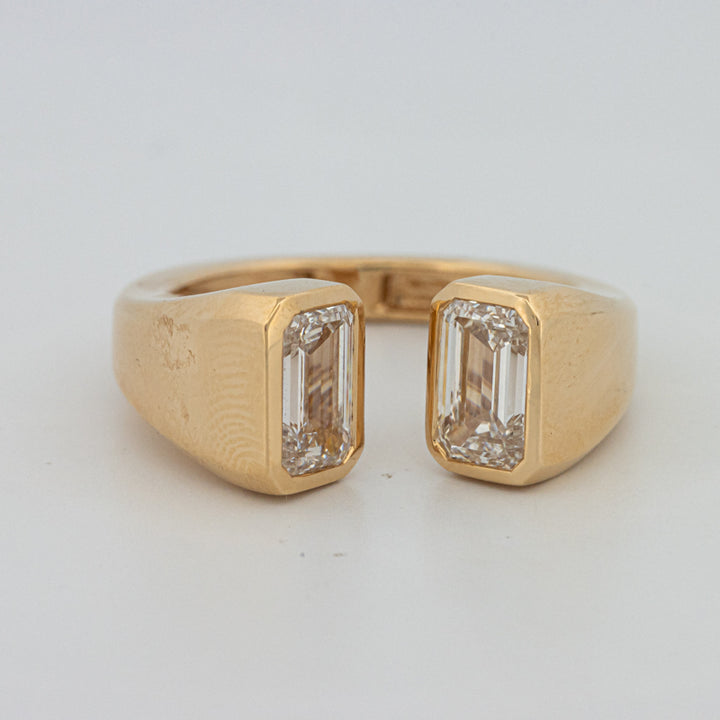 Bague Chunky Emerald Reflection (LG)