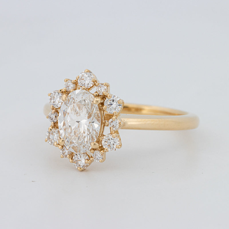 1 CT Oval "Calista" Ring (LG)