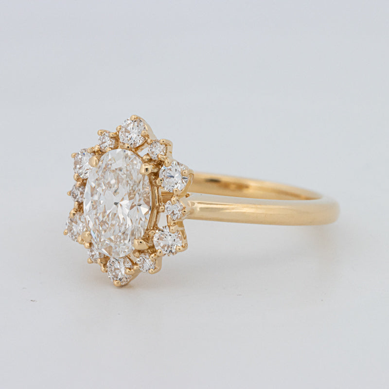 1 CT Oval "Calista" Ring (LG)