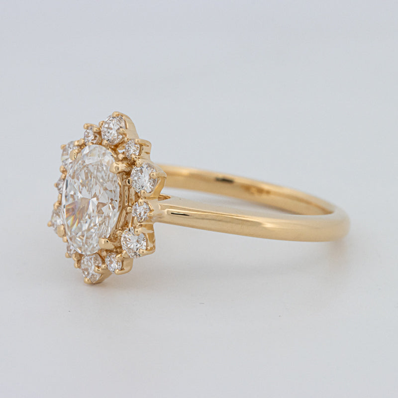 1 CT Oval "Calista" Ring (LG)
