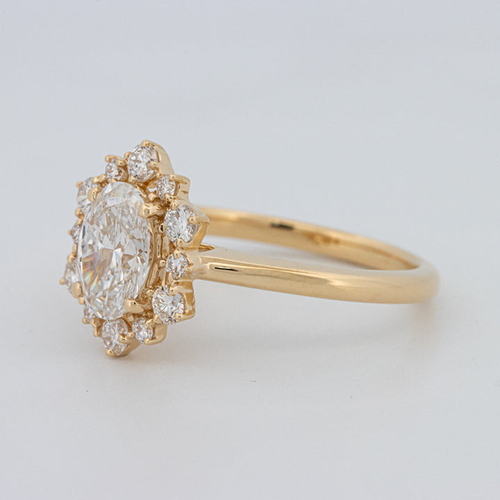 1 CT Oval "Calista" Ring (LG)