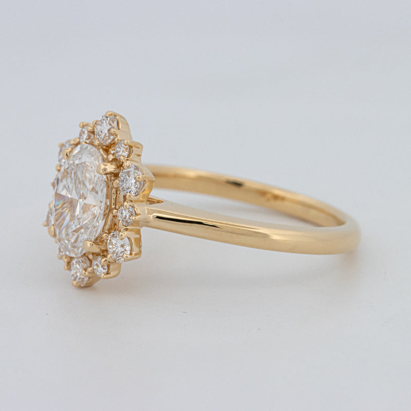 1 CT Oval "Calista" Ring (LG)
