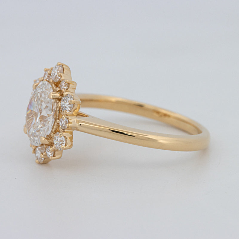 1 CT Oval "Calista" Ring (LG)