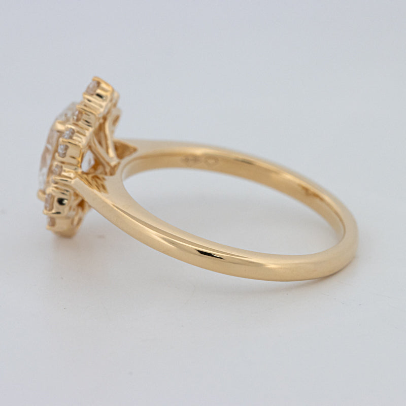 1 CT Oval "Calista" Ring (LG)