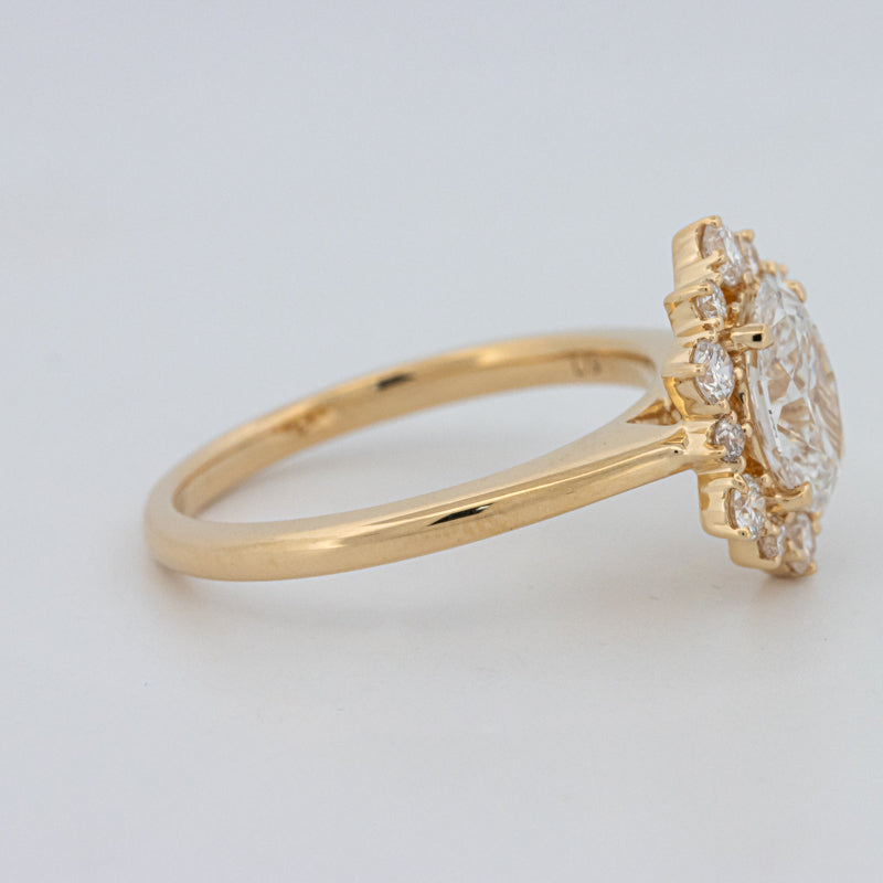 1 CT Oval "Calista" Ring (LG)
