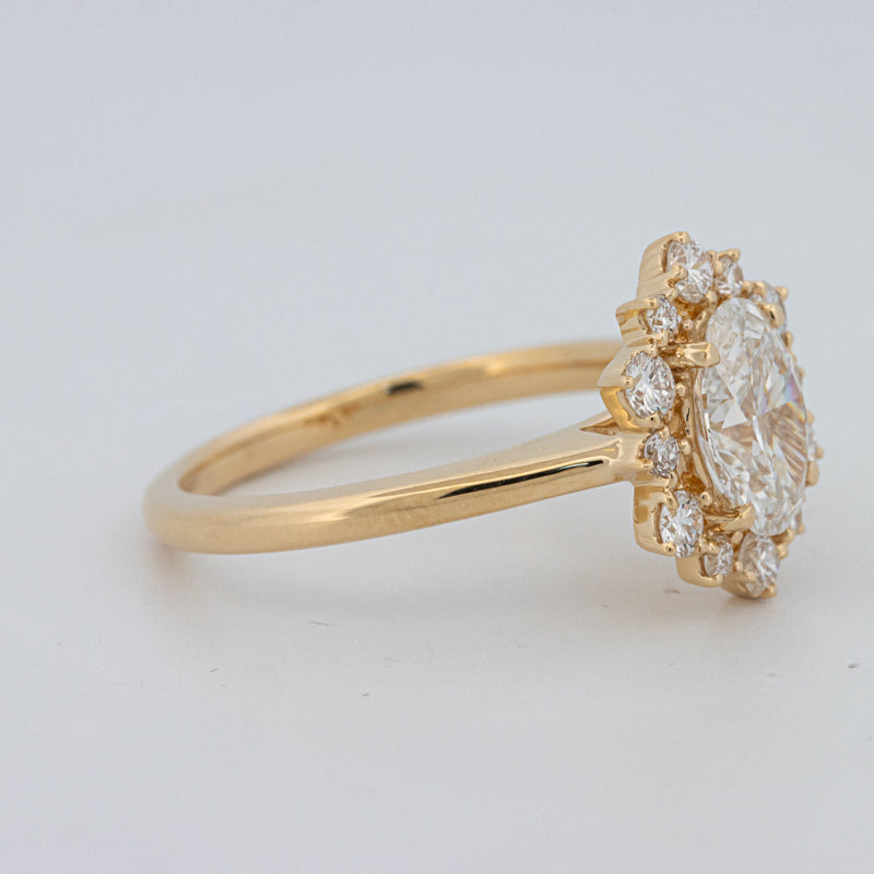 1 CT Oval "Calista" Ring (LG)
