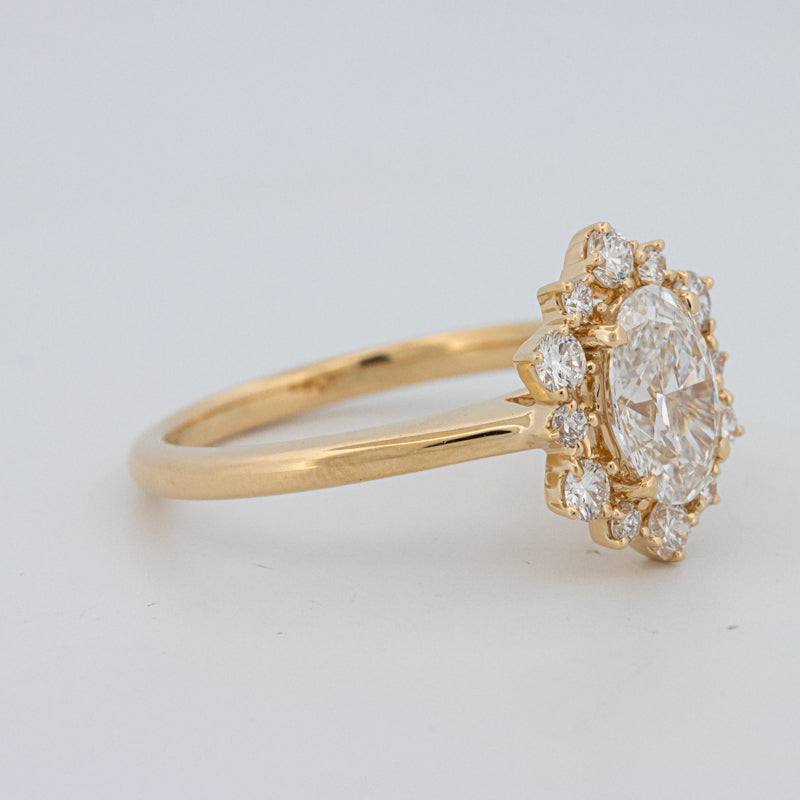 1 CT Oval "Calista" Ring (LG)