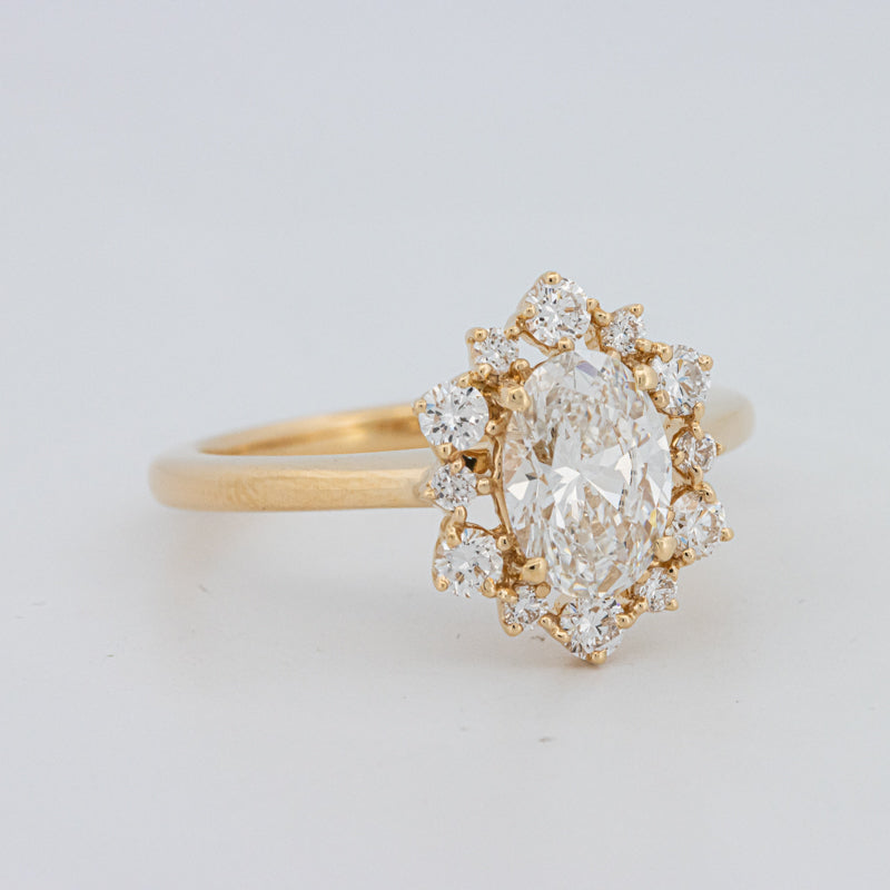 1 CT Oval "Calista" Ring (LG)
