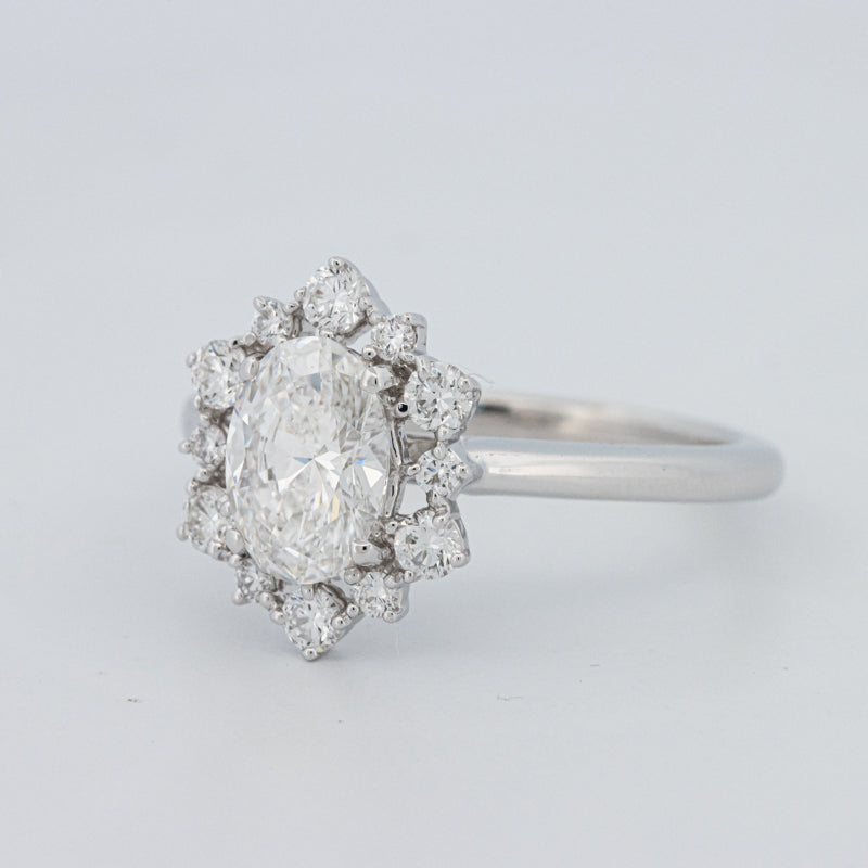 Bague "Calista" Ovale 1 CT (LG)