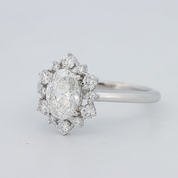 Bague "Calista" Ovale 1 CT (LG)