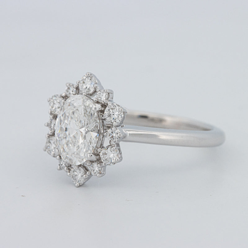 Bague "Calista" Ovale 1 CT (LG)