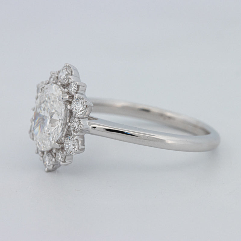 Bague "Calista" Ovale 1 CT (LG)
