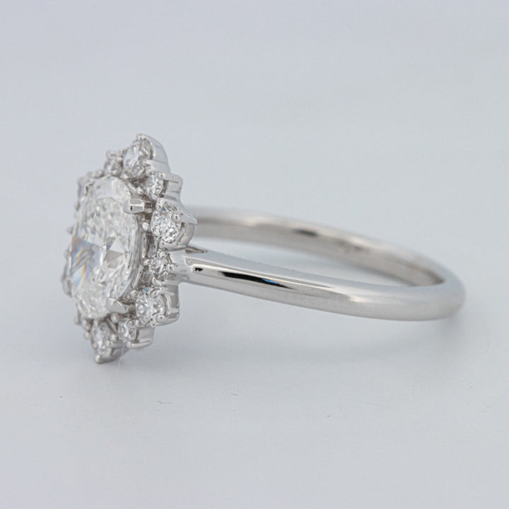 Bague "Calista" Ovale 1 CT (LG)