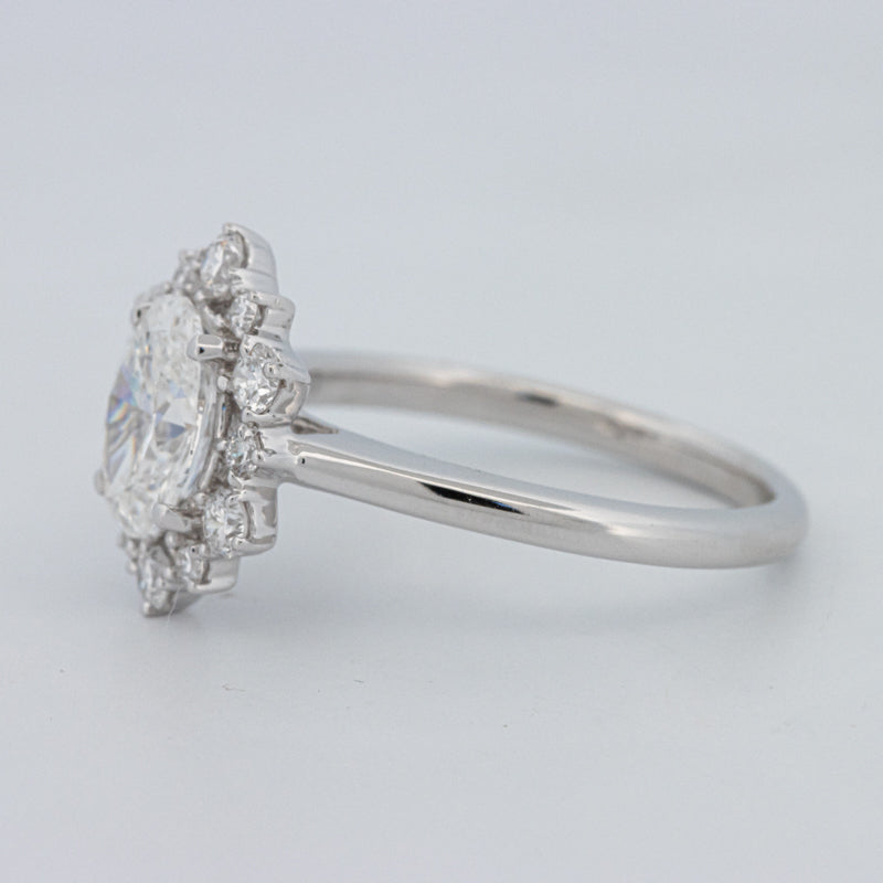 Bague "Calista" Ovale 1 CT (LG)
