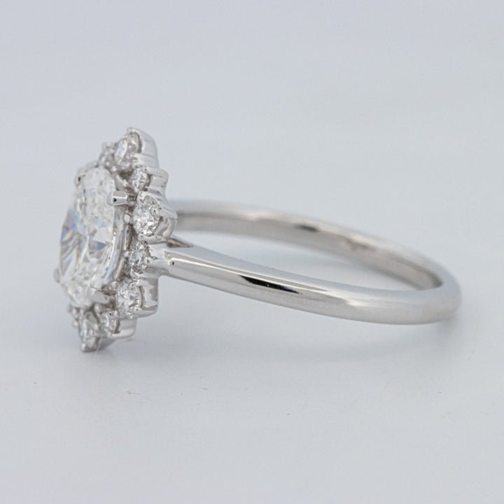 Bague "Calista" Ovale 1 CT (LG)