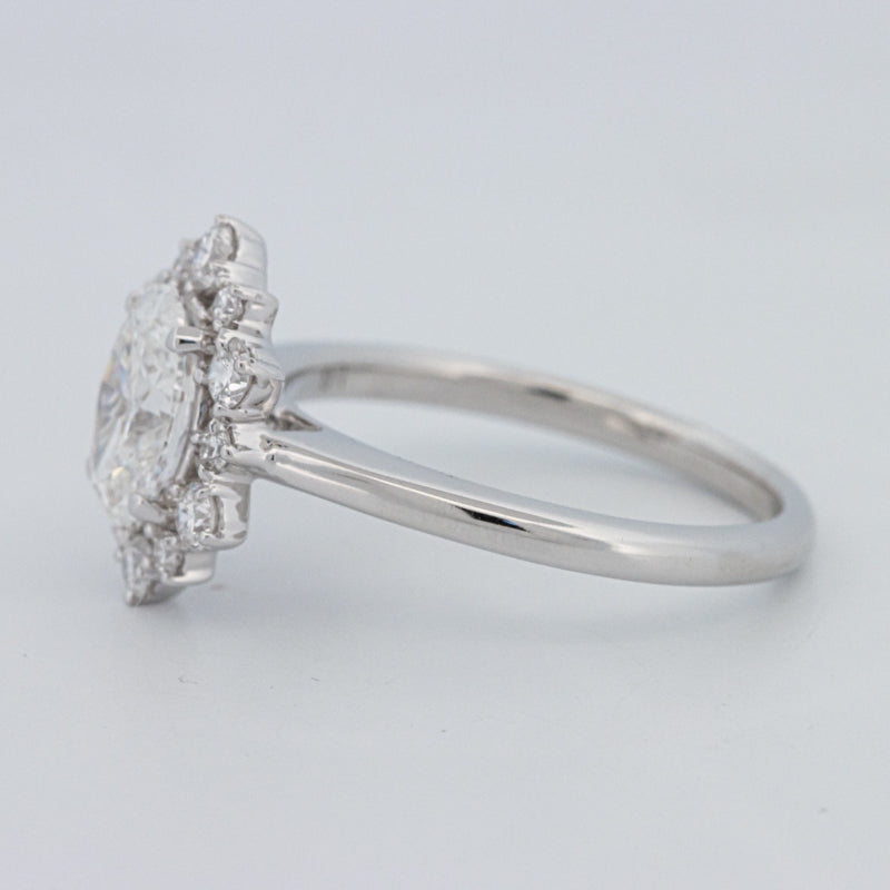 Bague "Calista" Ovale 1 CT (LG)