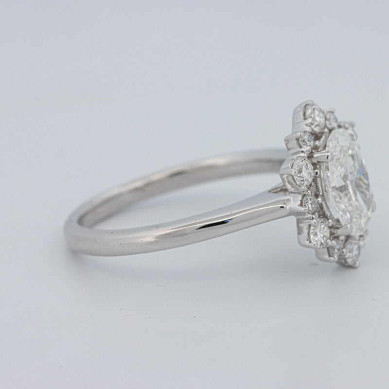 Bague "Calista" Ovale 1 CT (LG)