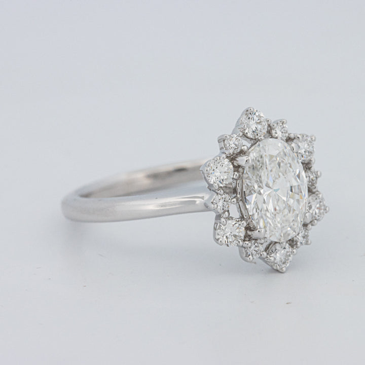 Bague "Calista" Ovale 1 CT (LG)
