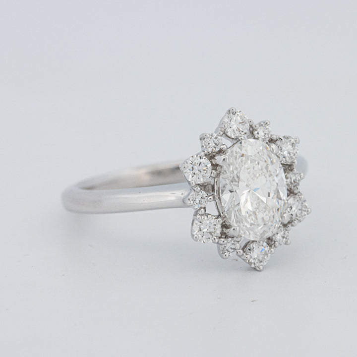 Bague "Calista" Ovale 1 CT (LG)