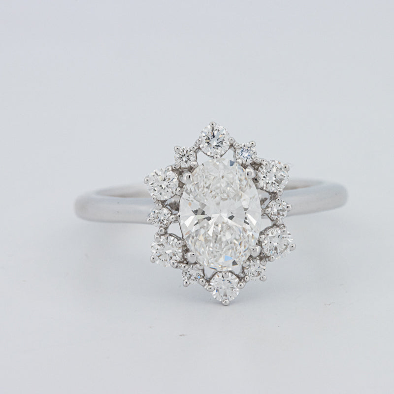 Bague "Calista" Ovale 1 CT (LG)
