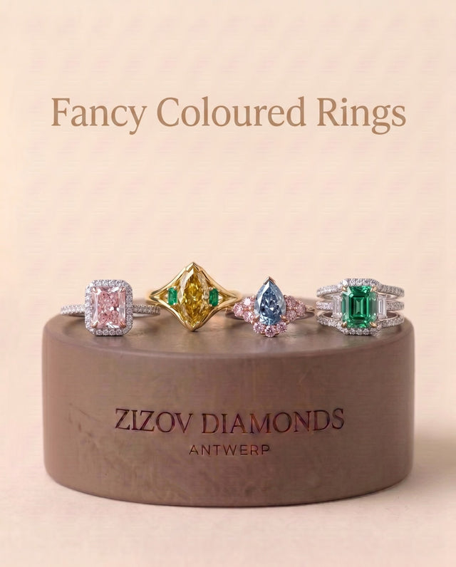 Fancy Colorered Rings
