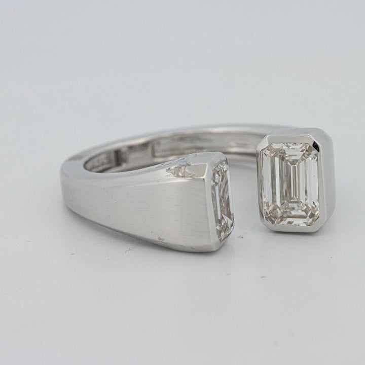 Chunky Emerald Ring (LG) - ZIZOV DIAMONDS