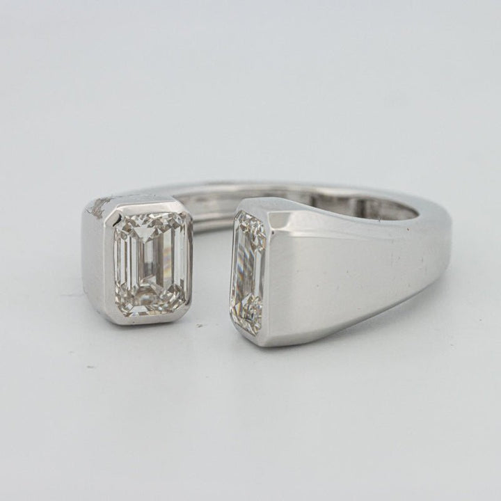 Chunky Emerald Ring (LG) - ZIZOV DIAMONDS