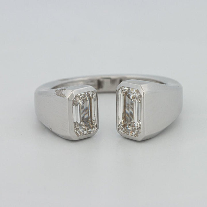 Chunky Emerald Ring (LG) - ZIZOV DIAMONDS