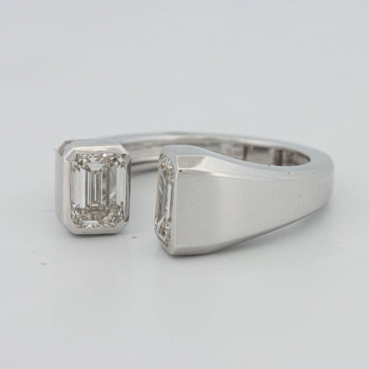 Chunky Emerald Ring (LG) - ZIZOV DIAMONDS