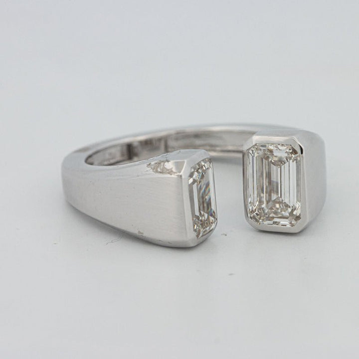 Chunky Emerald Ring (LG) - ZIZOV DIAMONDS