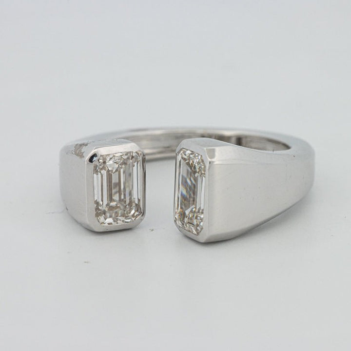 Chunky Emerald Ring (LG) - ZIZOV DIAMONDS