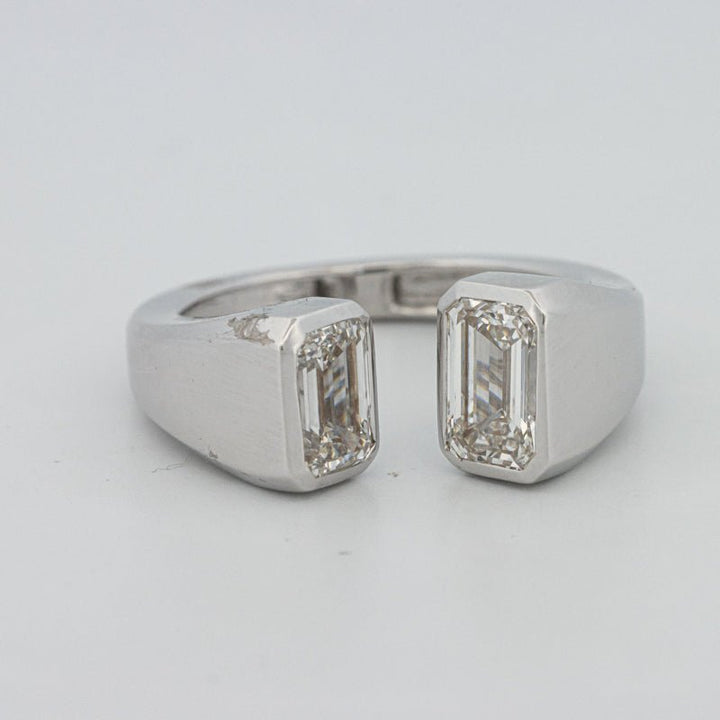 Chunky Emerald Ring (LG) - ZIZOV DIAMONDS